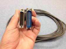 Vintage 20' Belkin Pro Hi-Speed 25-pin IEEE 1284 Bi-Directional Printer Cable picture