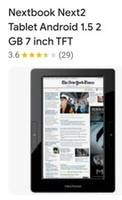 Nextbook Next2 2GB, Wi-Fi, 7in - Black (Pre Owned) picture