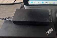 ThinkPad USB-C/A Dock.DUD9011D+135W PSU $59  picture