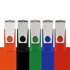 5 Pack USB 2.0 Flash Drives 4GB Memory Sticks Enough Storage Thumb Pendrives picture