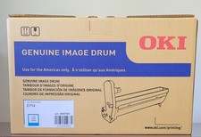 New Genuine Okidata OKI C712 Imaging Drum Unit Cyan 46507403 Color Printers picture