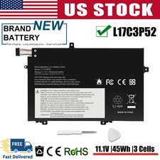 NEW L17L3P52 L17C3P52 Battery for Lenovo ThinkPad L480 L490 L580 L590 01AV463 US picture