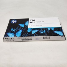 HP 726 300ML Printer Ink Matte Black OEM Genuine New Mar 2023 Expiry Design jet picture