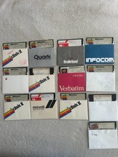 Apple II / IIe 5.25” Floppy Disk COPY Lot Handwritten Games & Programs picture