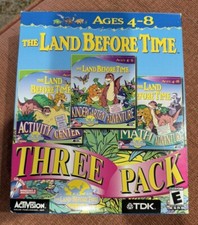 Three Pack/The Land Before Time CD-ROM.Windows & Mac 95/98 Activation ,TDK picture