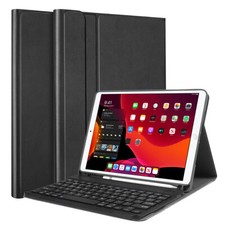 For iPad Air 3rd Generation 10.5 Keyboard Case Smart Leather Cover Pencil Holder picture