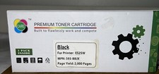 Caire Premium Toner Cartridge E-525-W Toner MPN 593-BBJX Factory Sealed Black picture