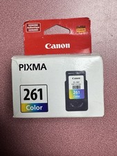 Canon Pixma 261 Color Ink FINE Cartridge CL-261 Genuine OEM New Sealed picture