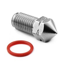 Microswiss Brass Plated Wear Resistant Nozzle For Ultimaker 3 UM3 Fits .4mm picture