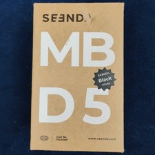 Seenda MBD5 Black Wireless Ergonomic Vertical Mouse Rechargeable USB Bluetooth picture