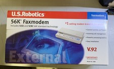 Vintage U.S. Robotics 56K Faxmodem 5686 picture