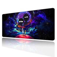 Large Gaming Mouse Pad Anime Night Sky Space Stars Custom Desk Pad,... Fast Ship picture