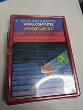 JAWBREAKER II video game Texas Instruments TI 99/4a Computer Brand New  picture