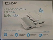 TP-LINK TL-WPA4220KIT 300Mbps AV500 WiFi Powerline Extender Starter Kit picture