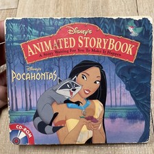 Disney's Pocahontas Animated StoryBook (Windows/Mac, 1995) Vintage Rare picture