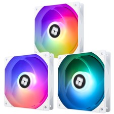 TL-C12CW-S X3 120mm White ARGB CPU Fan 4pin PWM Silent Cooling up to 1550RPM picture
