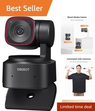 Tiny 2 Lite 4K Webcam with AI Tracking and Gesture Control for Streaming picture