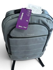 Targus Octave For 15.6 Inch Laptop Backpack Gray TBB593GL 19L New With Tags 19” picture