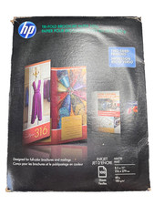 HP Inkjet Tri-Fold Brochure Paper Matte Finish 8.5