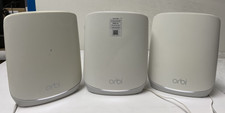 NETGEAR Orbi Tri-Band WiFi 6 Mesh Pack Bundle System (1x) RBR760 (2x) RBS760 picture