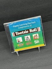 Vintage Tootsie Roll Family Learning 3 Game Pack Windows 95 (CD-ROM, 1999) New picture