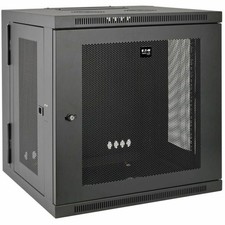 Tripp Lite SmartRack 10U Wall-Mount Rack Enclosure Cabinet, Hinged Back picture
