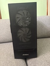 Antec NX410 ATX Mid Tower Case Tempered Glass 3 ARGB Fans Black as9734088000 picture