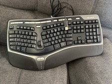 Microsoft Natural Ergonomic Keyboard 4000 v1.0 Model KU-0462 Wired USB Tested picture
