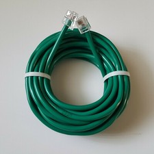 RJ11 RJ12 CAT5e Green DSL Telephone Data Cable for Centurylink, AT$T, Frontier,  picture