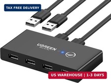 UGREEN USB Switch Selector 2 Computers Sharing 4 USB Devices USB 2.0 Peripheral picture