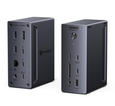 UGREEN Thunderbolt 4 Dock 13-in-1,40Gbps Transfer,Dual 4K Single 8K Display picture