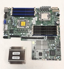 Supermicro X8DTU-F Motherboard w/ 6x8GB Server Memory, Heatsink picture