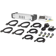 ATEN 4-Port USB 3.0 DisplayPort KVMP Switch-TAA Compliant picture