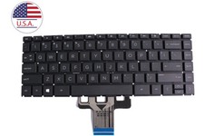 New For HP 14-dq0010nr 14-dq1020nr 14-dq1010nr 14-dq0040nr Laptop Keyboard Black picture