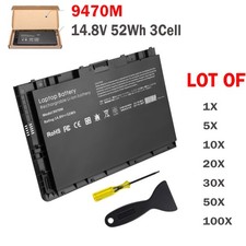 ✅LOT BT04XL Battery For HP EliteBook Folio 9470M 9480M BA06 BT04 LHSTNN-DB3Z 54W picture
