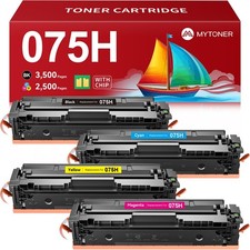MYTONER 075H Toner Cartridge Set Compatible Replacement for Canon 075 picture