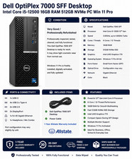 Dell OptiPlex 7000 SFF Intel i5-12500 16GB 512GB NVMe SSD Windows 11 Pro picture