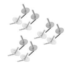 Universal Fan Mounting Bolt Set 12Pcs Silver Iron Fan Pedestal Assembly Screws picture