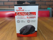 Redragon M656-MAX Gainer Wireless Gaming Mouse 10,000 DPI, 2.4GHz RGB BT picture