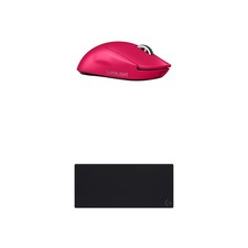 Logitech Pro Wireless Bundle: PRO X SUPERLIGHT 2 Mouse + XL Pad - Magenta picture