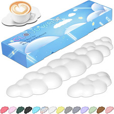 Upgrade Leather Cloud Wrist Rest for Keyboard and Mouse & Cup Pad picture