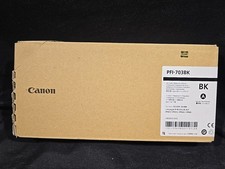 Canon PFI-703BK Black Ink Cartridge 700ml for iPF810 iPF815 iPF820 iPF825 NOS picture