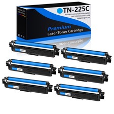 6PK Cyan TN225 TN221 Toner for Brother HL-3140CW HL-3170CDW HL-3142CW HL-3150CDW picture
