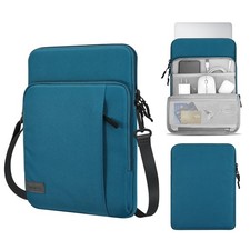 MoKo 13.3-14 Inch Laptop Sleeve Bag, Notebook Inch, Peacock Blue picture