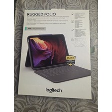 Logitech Rugged Folio for iPad 10th Gen and A16 - Oxford Gray picture