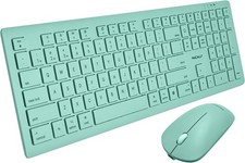 Macally Wireless Keyboard and Mouse Combo for Mac mini/Pro, iMac, MacBook, iP... picture