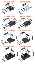 NFHK 4 Type 10Gbps USB3.0 Type A Male to USB 3.1 Type C Male Data Charge Adapter picture