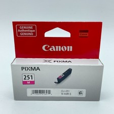 CANON PIXMA CLI-251M Magenta Ink Tank Genuine OEM Standard Yield NEW Sealed picture
