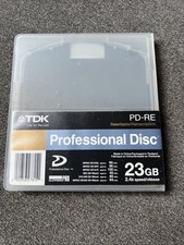 TDK Professional Disc PD-RE 23GB Blue Rewritable XDCAM Media 2.4x Speed picture