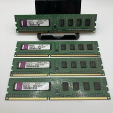 Lot ( 4 ) 1GB Kingston KTW149-ELD Desktop Memory PC3-10600U DDR3 1RX8 picture